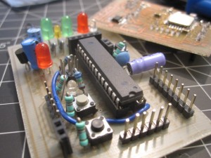 BLE Breakout connectors on PCB