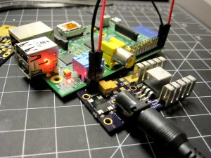 Rectifier + regulator back-powering Raspberry Pi