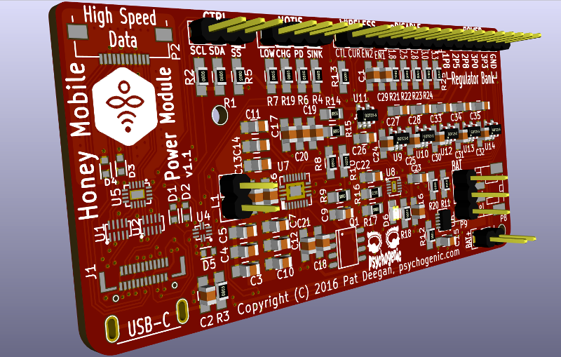 Module in Kicad 3D View