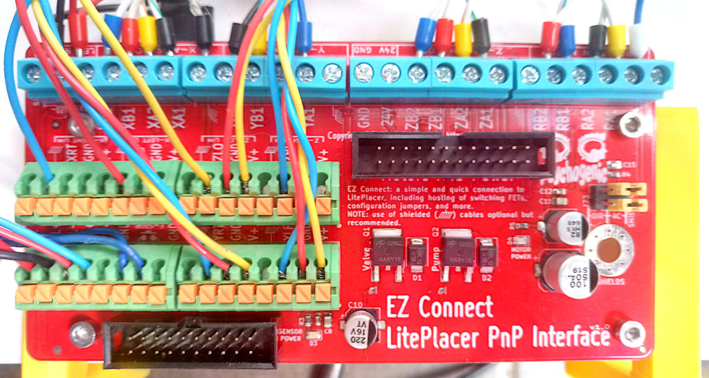 Pick and Place interface board
